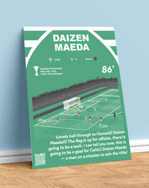 Daizen Maeda Goal vs Heart of Midlothian (25/26)